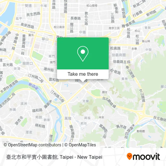臺北市和平實小圖書館地圖