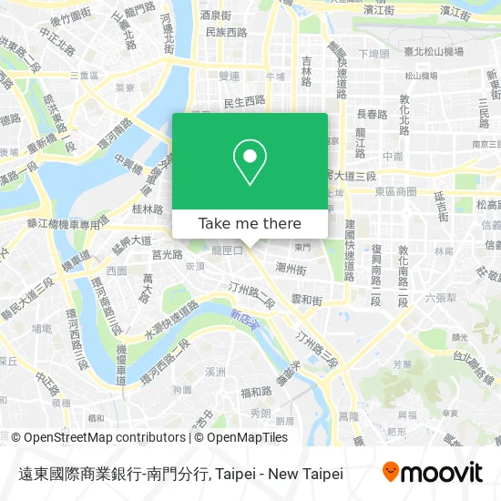 遠東國際商業銀行-南門分行 map