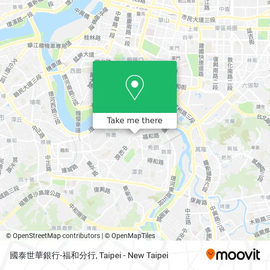 國泰世華銀行-福和分行 map
