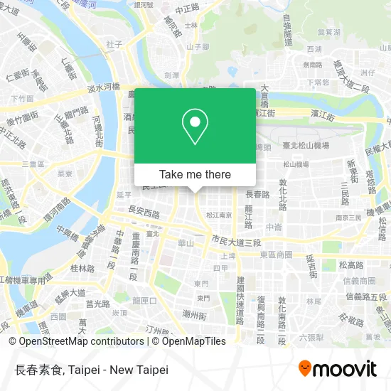長春素食地圖