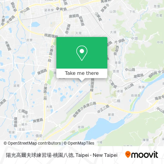 陽光高爾夫球練習場-桃園八德 map