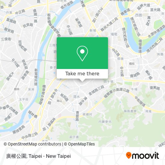 廣權公園 map