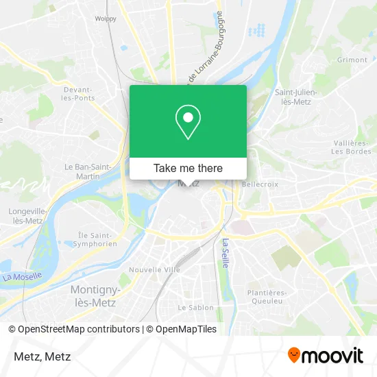 Metz map