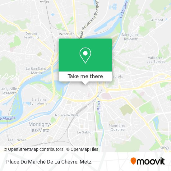 Place Du Marché De La Chèvre map
