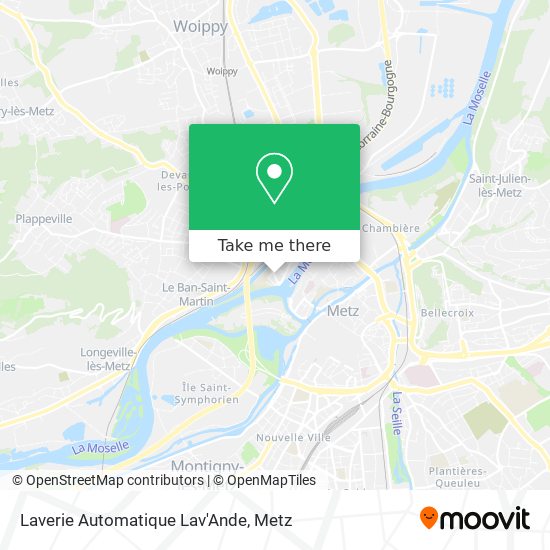 Laverie Automatique Lav'Ande map
