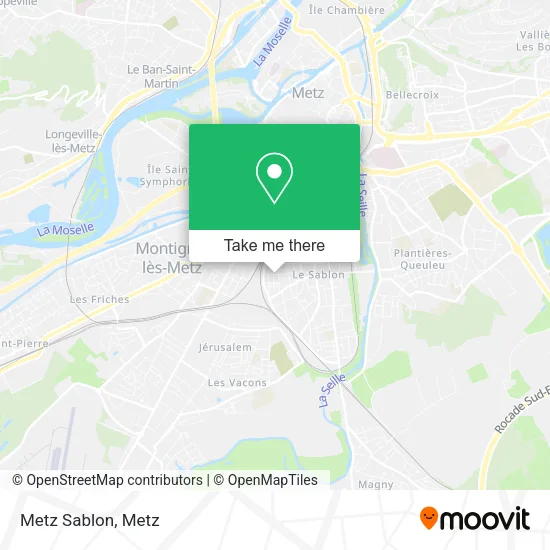 Metz Sablon map