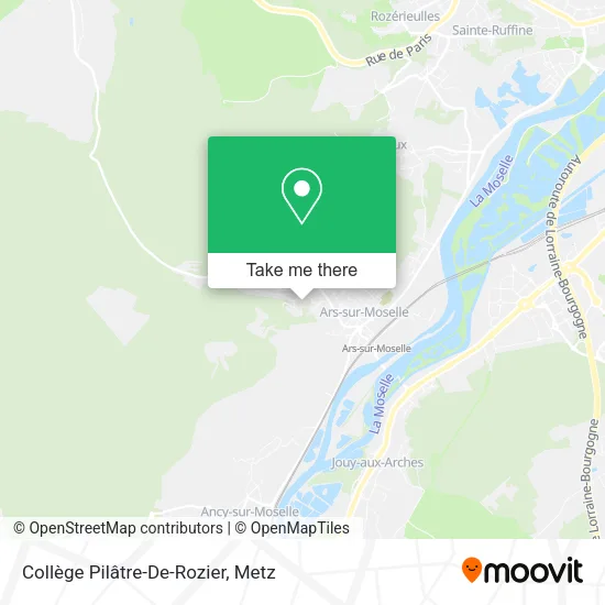 Collège Pilâtre-De-Rozier map