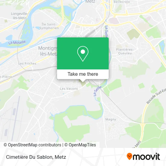 Cimetière Du Sablon map