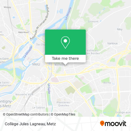 Collège Jules Lagneau map