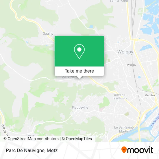 Parc De Nauvigne map