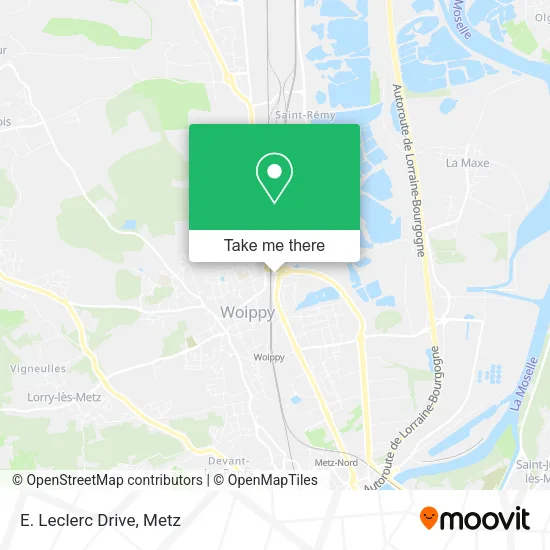 E. Leclerc Drive map