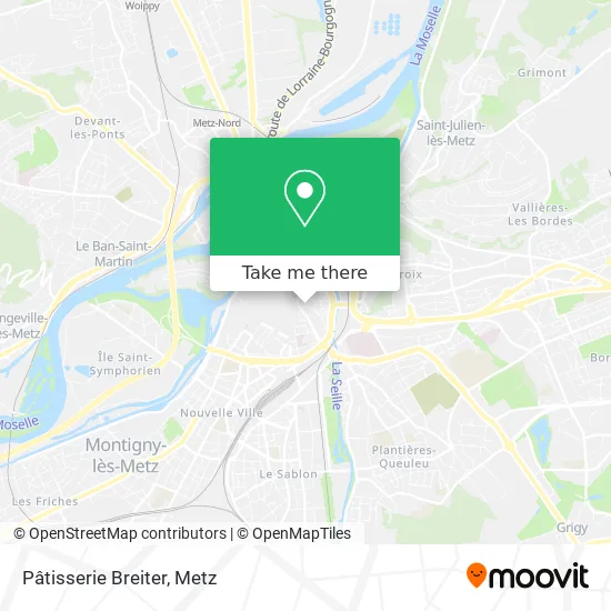Pâtisserie Breiter map