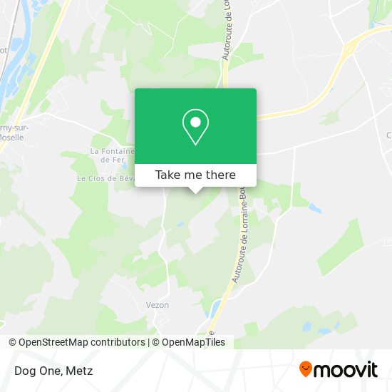 Dog One map