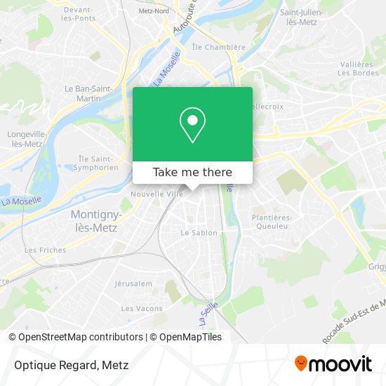 Optique Regard map