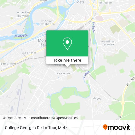 Collège Georges De La Tour map