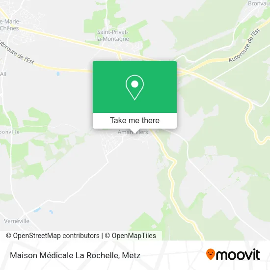 Maison Médicale La Rochelle map