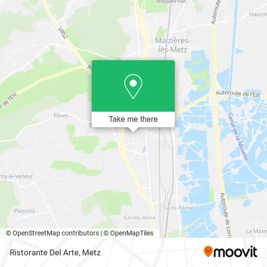 Ristorante Del Arte map