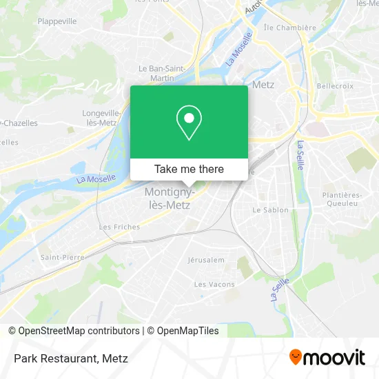 Restaurant Du Parc map