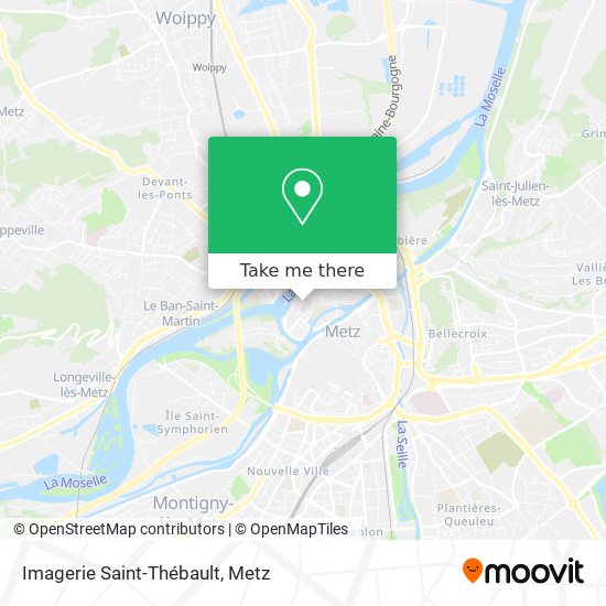 Imagerie Saint-Thébault map