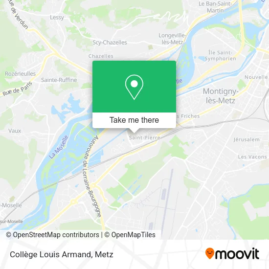 Collège Louis Armand map