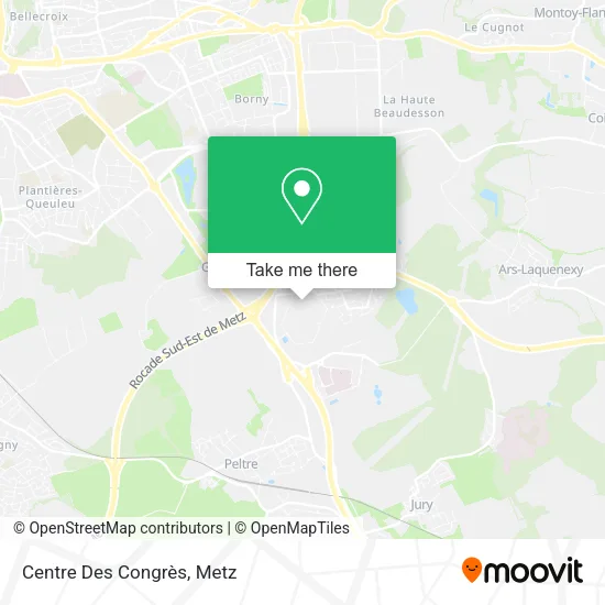Centre Des Congrès map