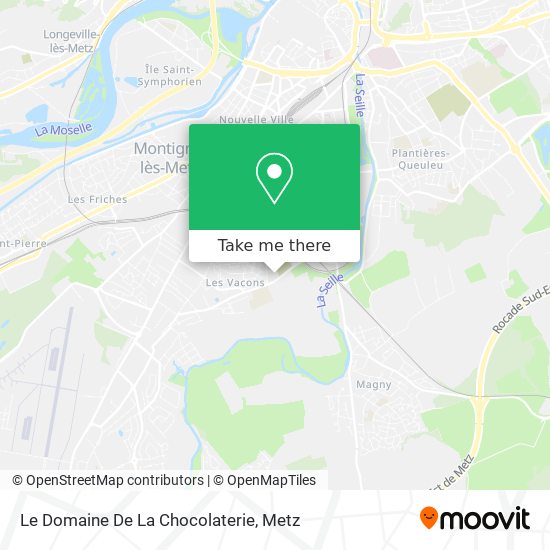 Le Domaine De La Chocolaterie map