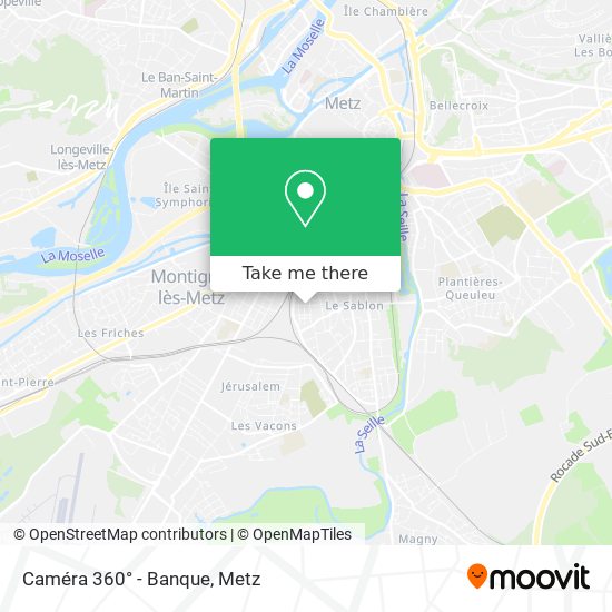 Caméra 360° - Banque map