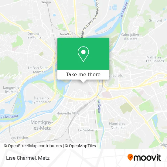 Lise Charmel map