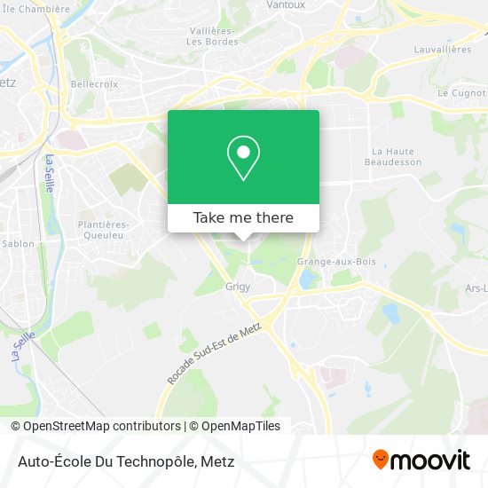 Auto-École Du Technopôle map