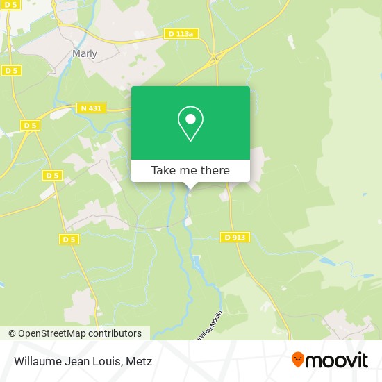 Mapa Willaume Jean Louis