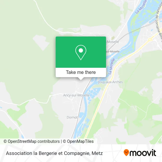 Association la Bergerie et Compagnie map