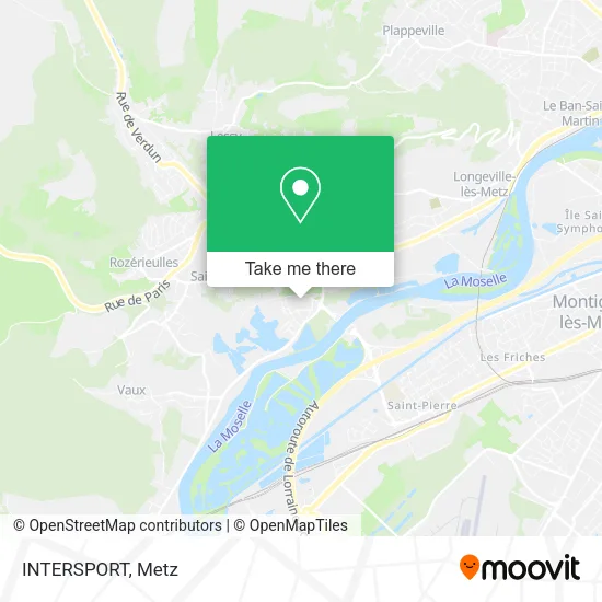 INTERSPORT map