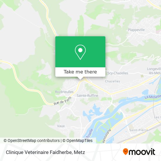 Clinique Veterinaire Faidherbe map