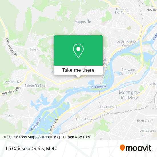 La Caisse a Outils map