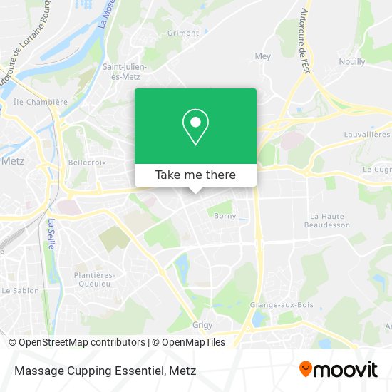 Massage Cupping Essentiel map