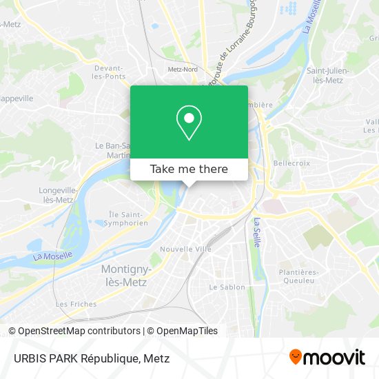 URBIS PARK République map