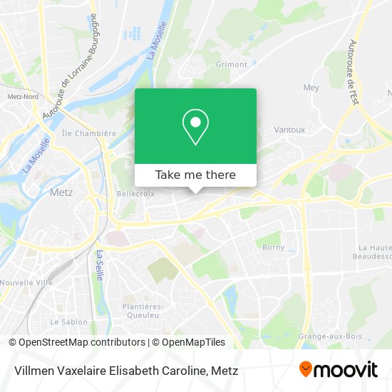 Villmen Vaxelaire Elisabeth Caroline map