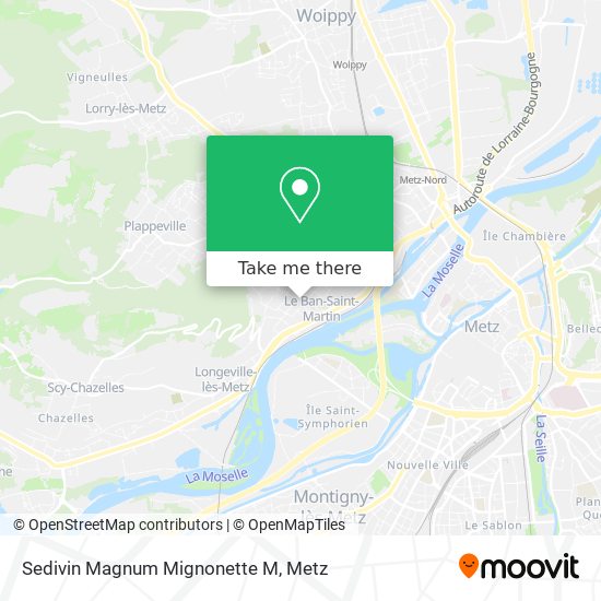Mapa Sedivin Magnum Mignonette M