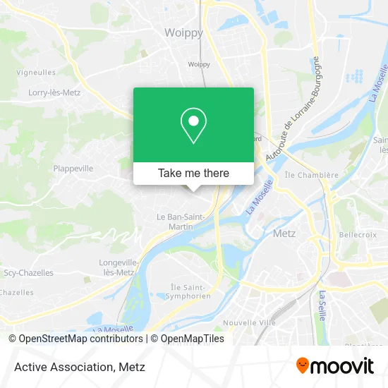 Active Association map