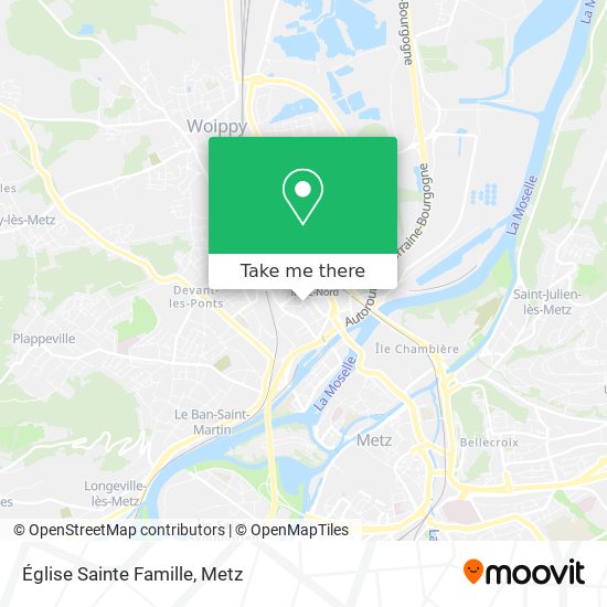 Église Sainte Famille map
