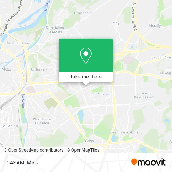 CASAM map