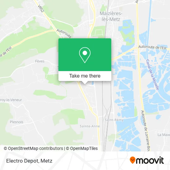 Electro Depot map