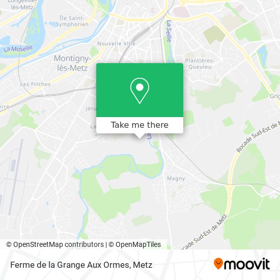 Ferme de la Grange Aux Ormes map