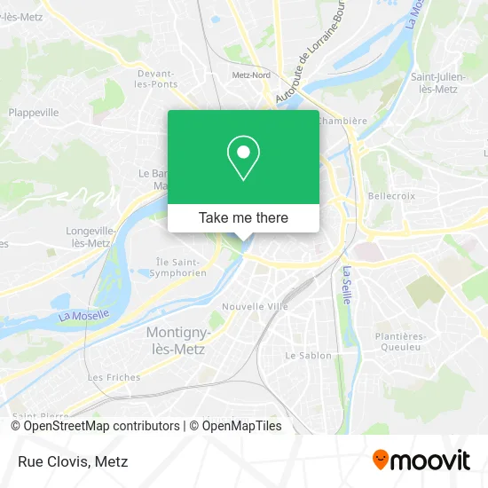 Rue Clovis map