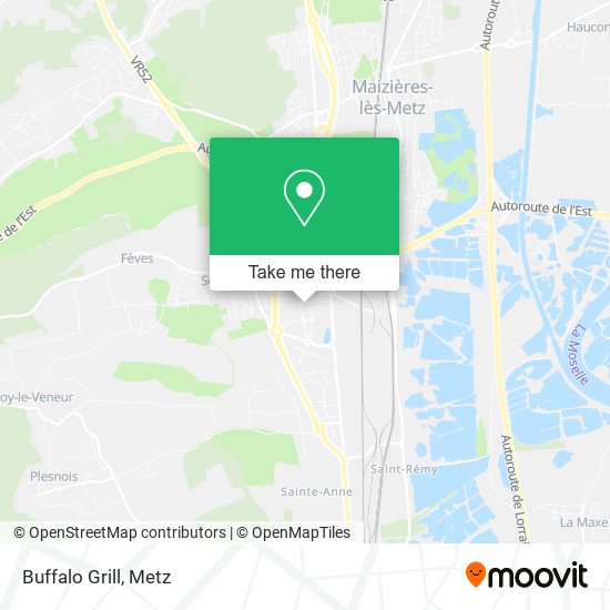 Buffalo Grill map