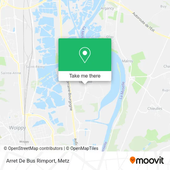 Arret De Bus Rimport map