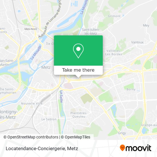 Locatendance-Conciergerie map