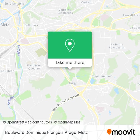 Boulevard Dominique François Arago map