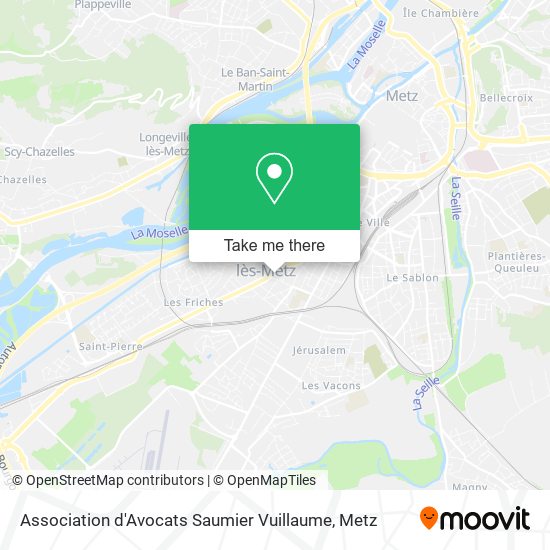 Association d'Avocats Saumier Vuillaume map
