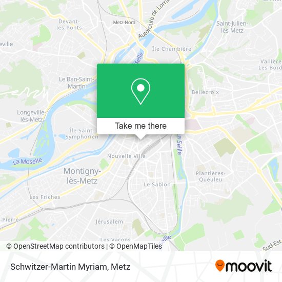 Mapa Schwitzer-Martin Myriam